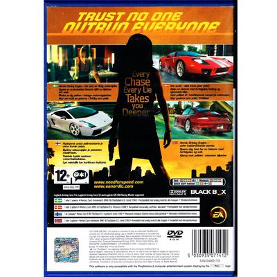 NEED FOR SPEED UNDERCOVER PS2