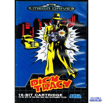 DICK TRACY MEGADRIVE