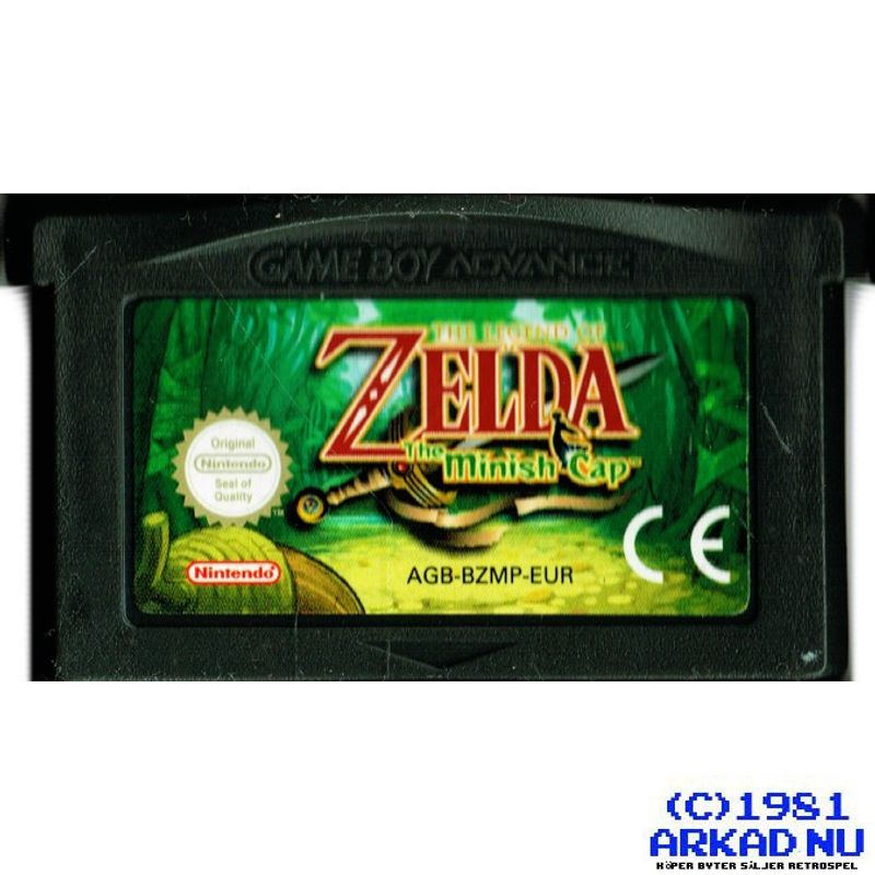 THE LEGEND OF ZELDA THE MINISH CAP GBA