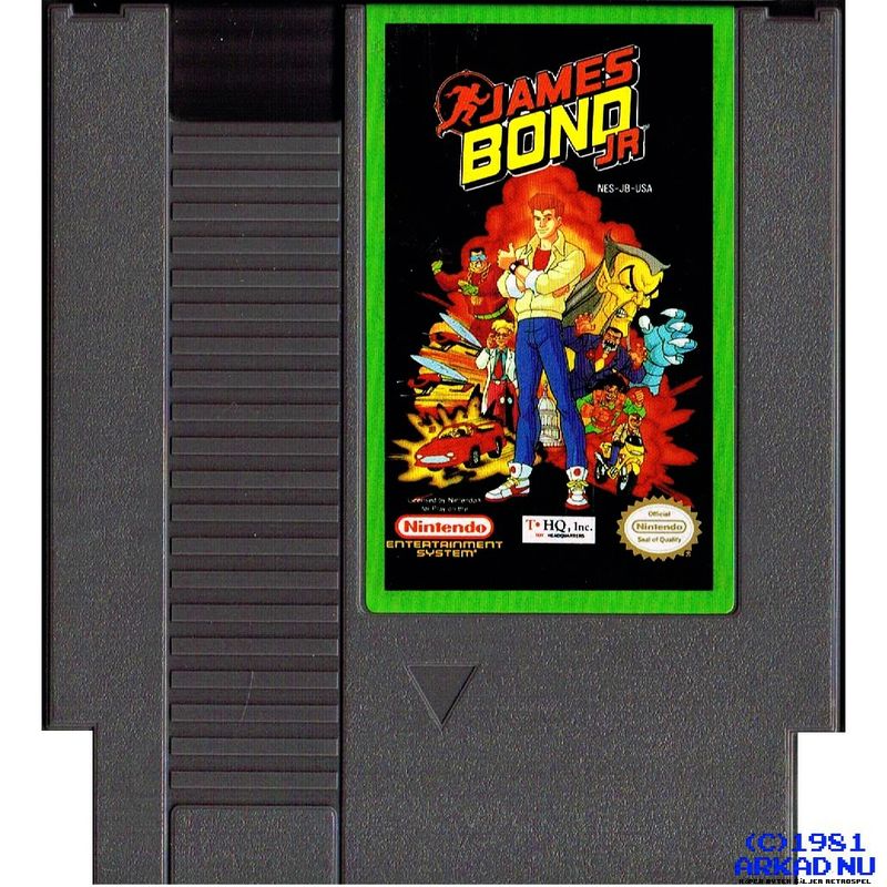 JAMES BOND JR NES REV A USA