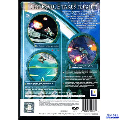 STAR WARS JEDI STARFIGHTER PS2