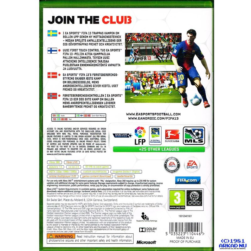 FIFA 13 ULTIMATE EDITION XBOX 360