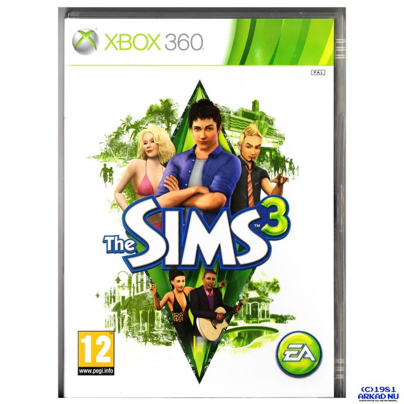 THE SIMS 3 XBOX 360