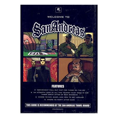 GRAND THEFT AUTO SAN ANDREAS CITY GUIDES MED DISK – PC