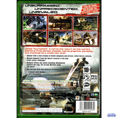 UNREAL TOURNAMENT III XBOX 360