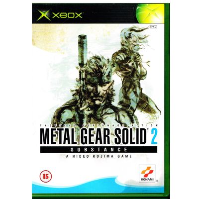 METAL GEAR SOLID 2 SUBSTANCE XBOX