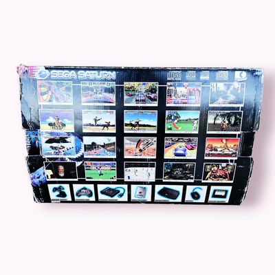 SEGA SATURN BASENHET BOXED 1ST EDITION