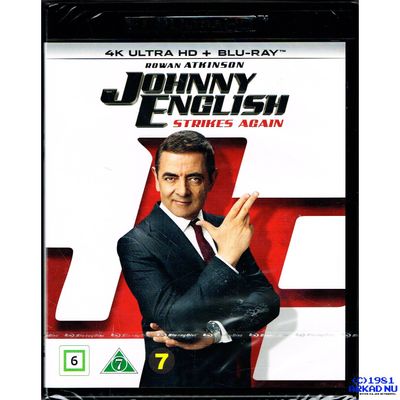 JOHNNY ENGLISH STRIKES AGAIN 4K ULTRA HD + BLU-RAY