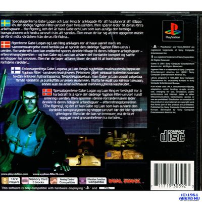 SYPHON FILTER 3 PS1