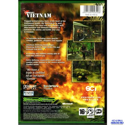 CONFLICT VIETNAM XBOX