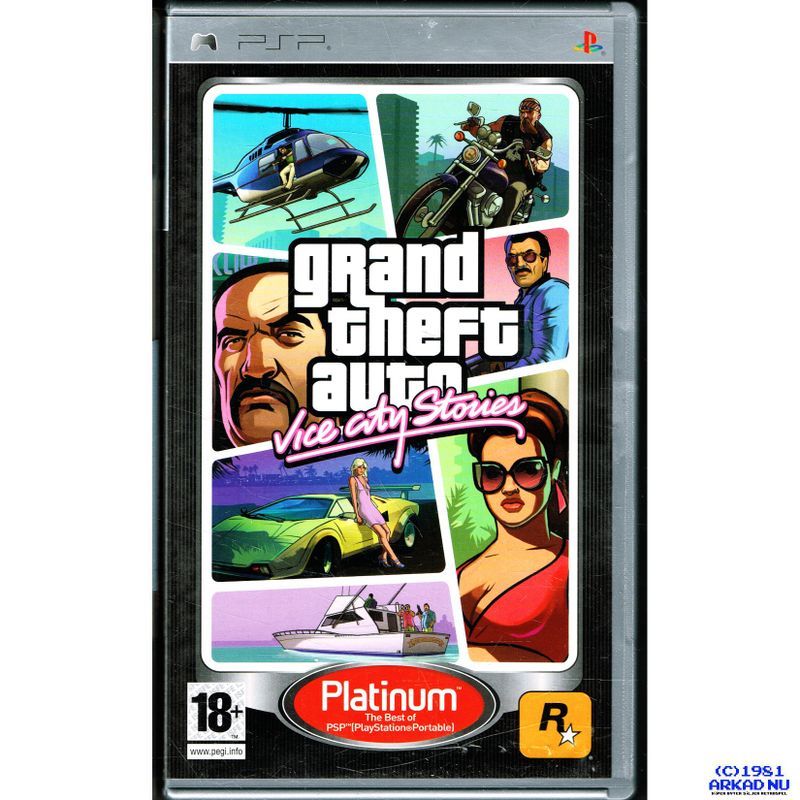 GRAND THEFT AUTO VICE CITY STORIES PSP