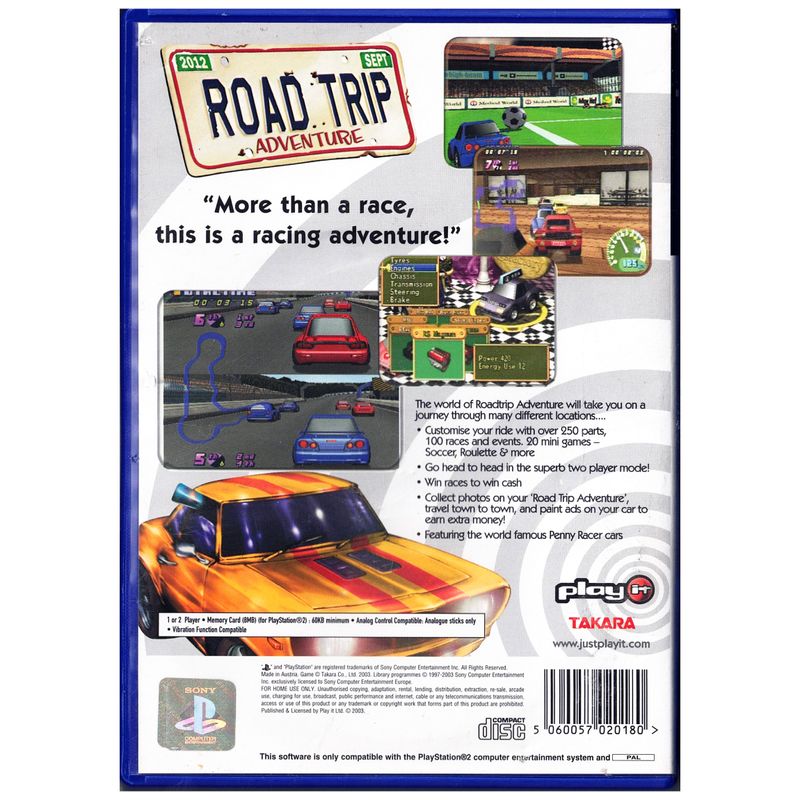 ROAD TRIP ADVENTURE PS2