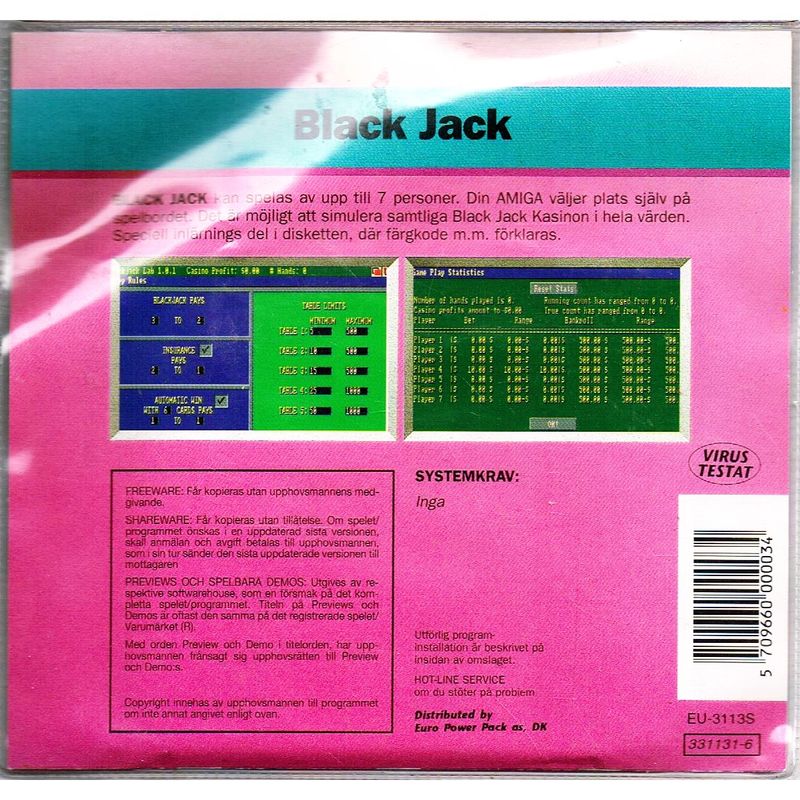 BLACK JACK AMIGA