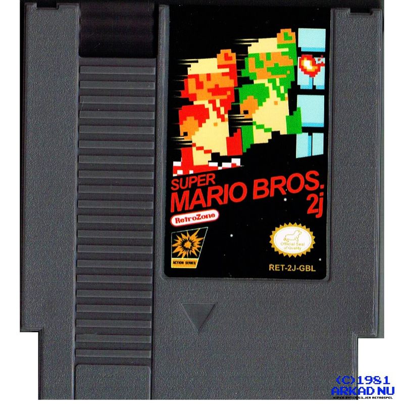 SUPER MARIO BROS 2J LOST LEVELS NES REPRO