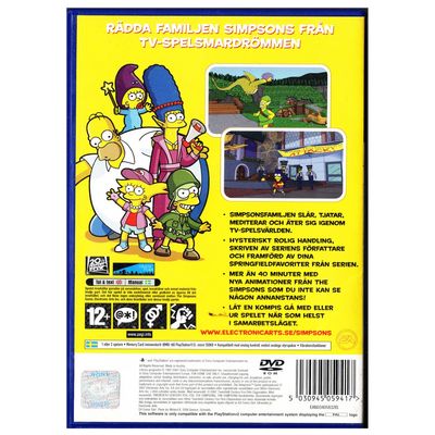 THE SIMPSONS GAME PS2