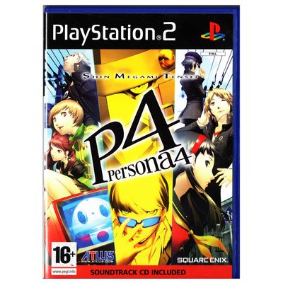 SHIN MEGAMI TENSEI P4 PERSONA 4 PS2 MED BONUS CD