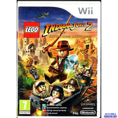 LEGO INDIANA JONES 2 THE ADVENTURE CONTINUES WII