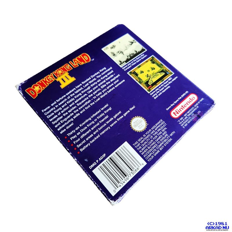 DONKEY KONG LAND III GAMEBOY