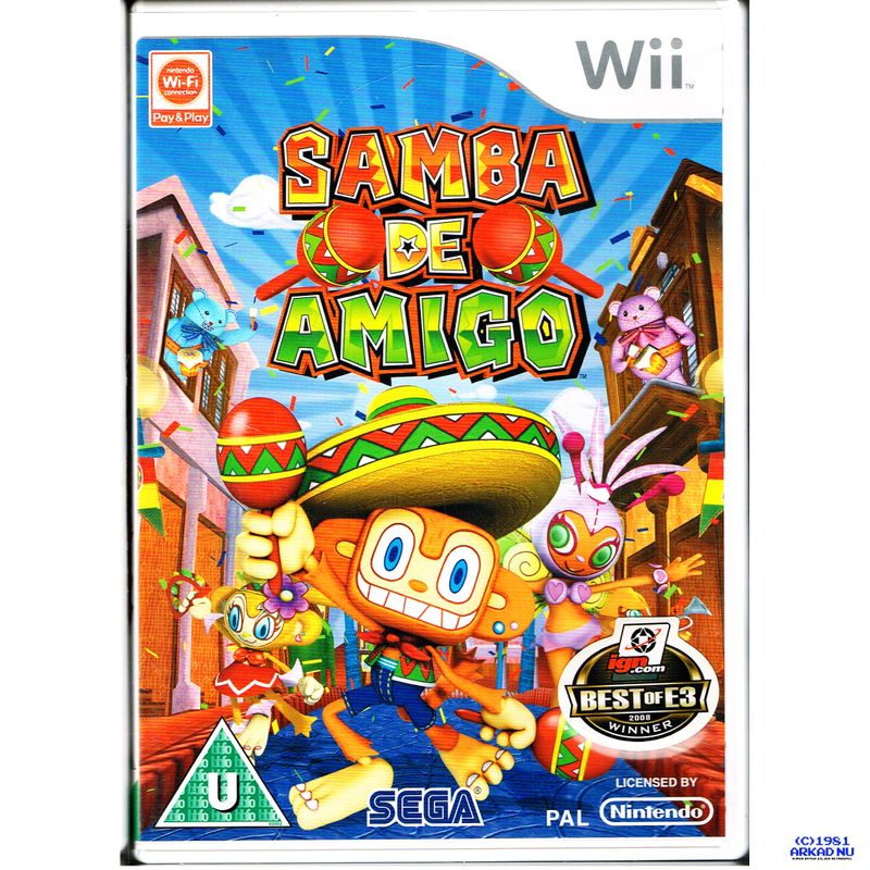 SAMBA DE AMIGO WII