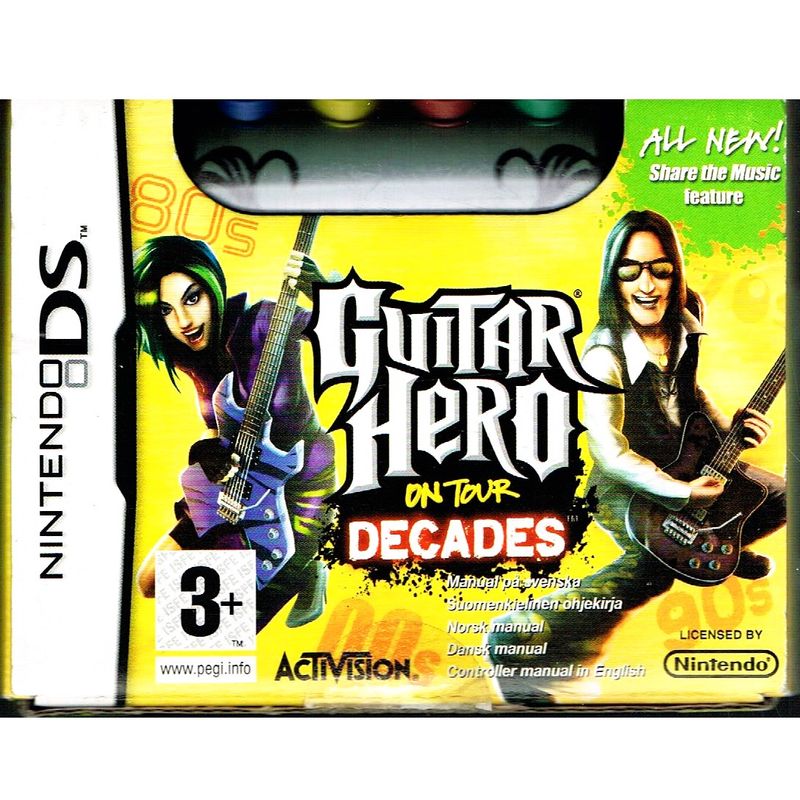 GUITAR HERO ON TOUR DECADES DS