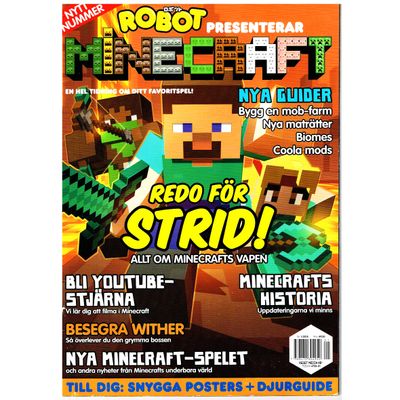 ROBOT PRESENTERAR MINECRAFT NR 1 2015
