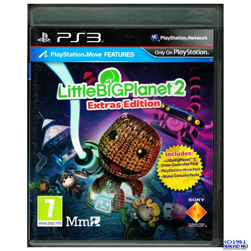 LITTLE BIG PLANET 2 EXTRAS EDITION PS3