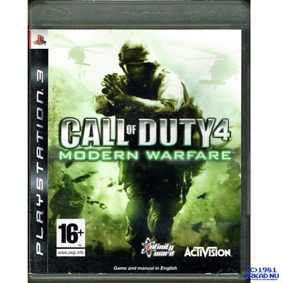 CALL OF DUTY 4 MODERN WARFARE PS3