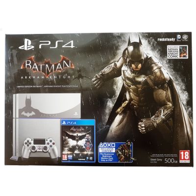 PLAYSTATION 4 500GB BATMAN ARKHAM KNIGHT LIMITED EDITION BUNDLE