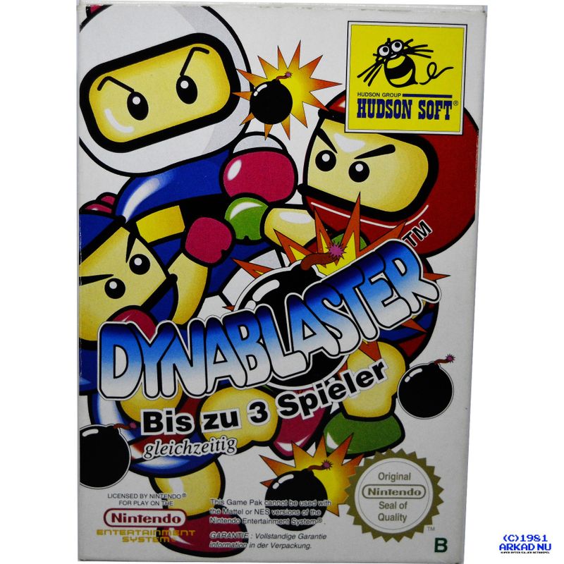 DYNABLASTER (BOMBERMAN II) NES