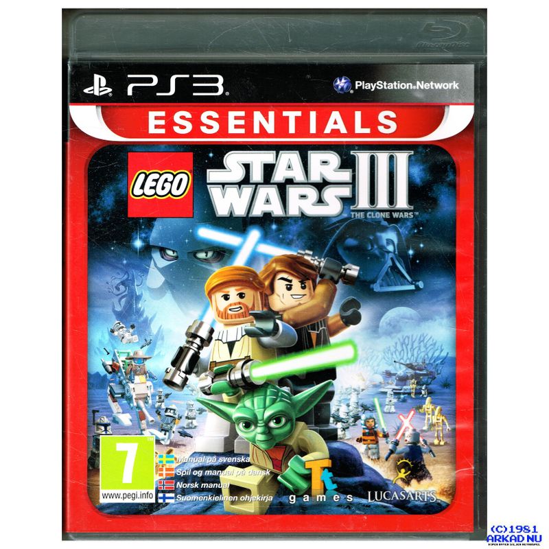 LEGO STAR WARS III THE CLONE WARS PS3