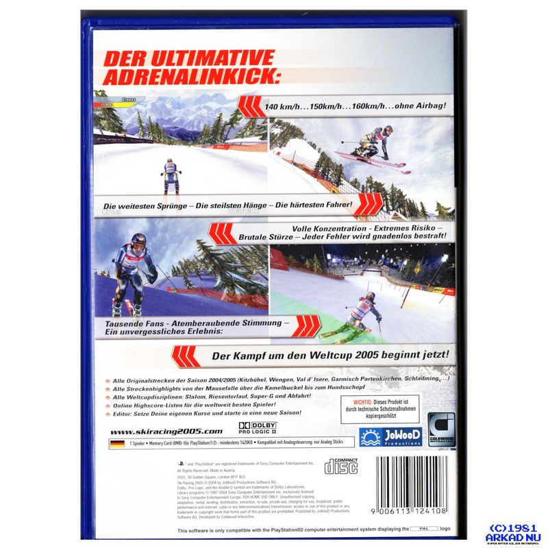 SKI RACING 2005 FEATURING HERMANN MAIER PS2