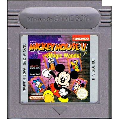 MICKEY MOUSE V MAGIC WANDS GAMEBOY MED SVENSK A4