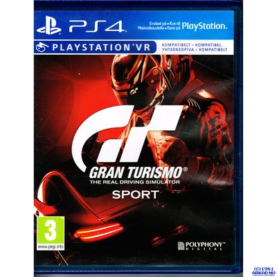 GRAN TURISMO SPORT PS4