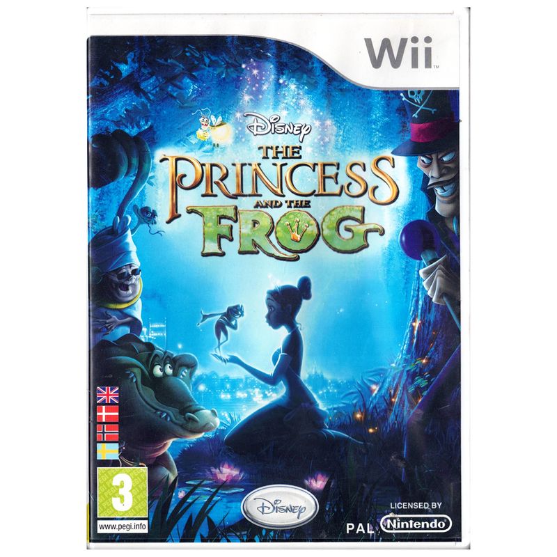 THE PRINCESS AND THE FROG WII
