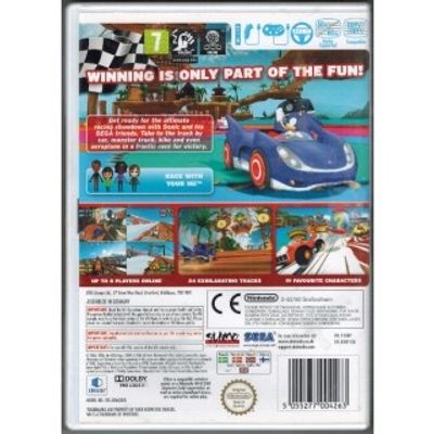 SONIC & SEGA  ALL-STARS RACING WII