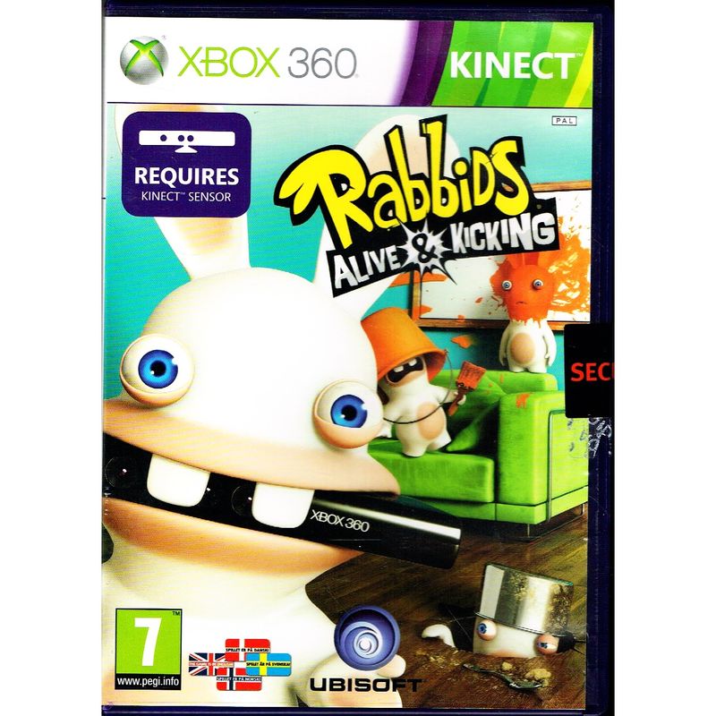 RABBIDS ALIVE & KICKING XBOX 360