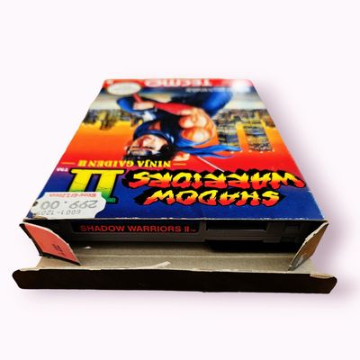 SHADOW WARRIORS II NINJA GAIDEN II NES SVENSK A4