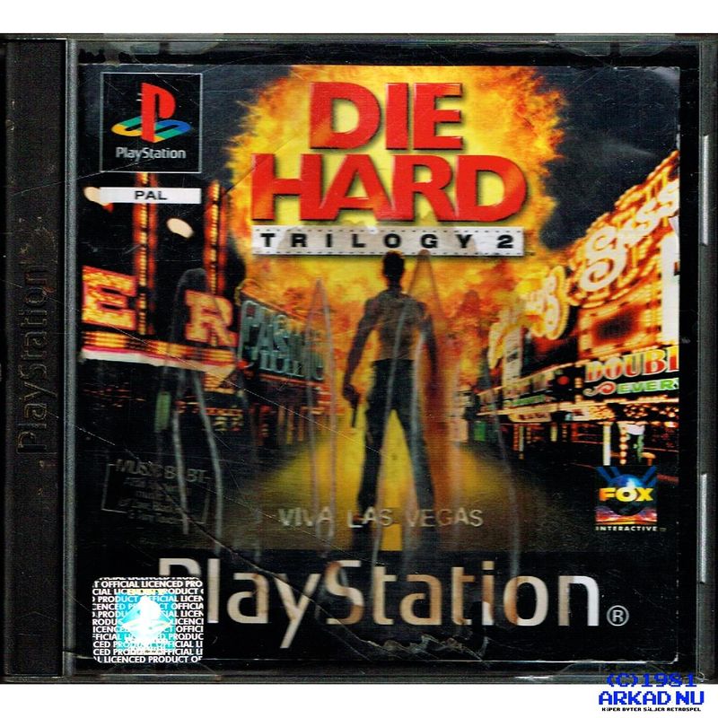 DIE HARD TRILOGY 2 VIVA LAS VEGAS PS1