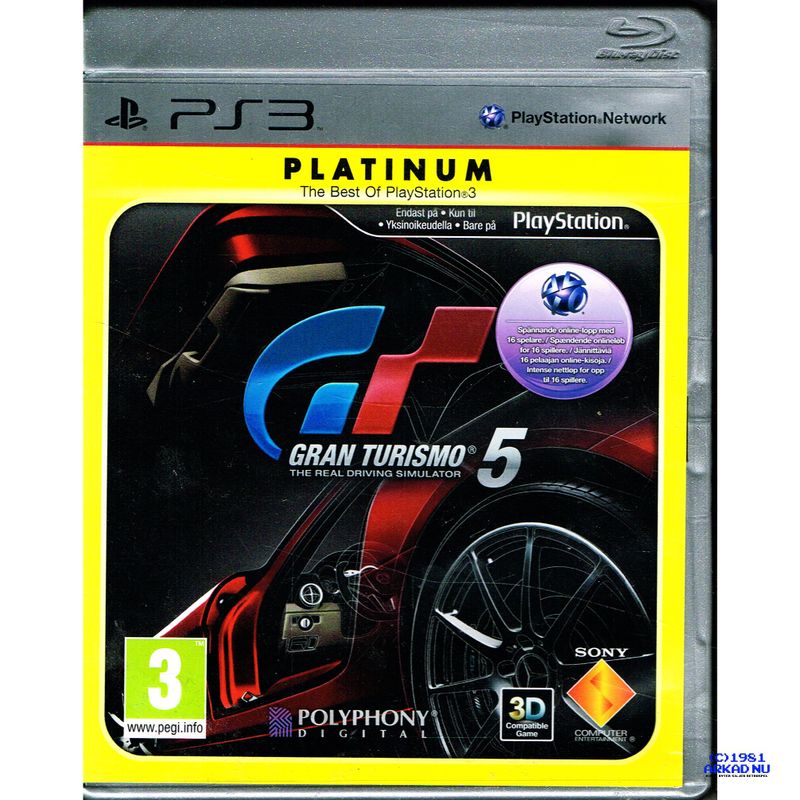 GRAN TURISMO 5 PS3