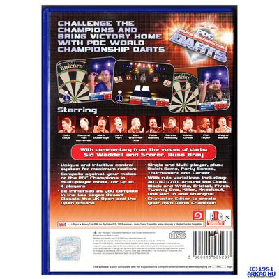 PDC WORLD CHAMPIONSHIP DARTS PS2