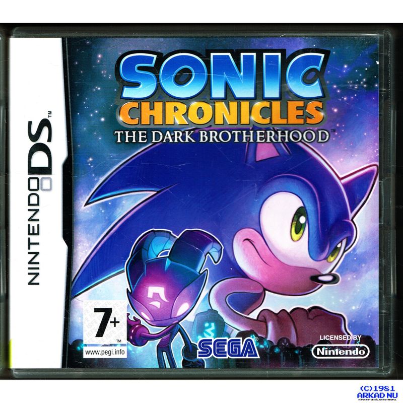 SONIC CHRONICLES THE DARK BROTHERHOOD DS SCN