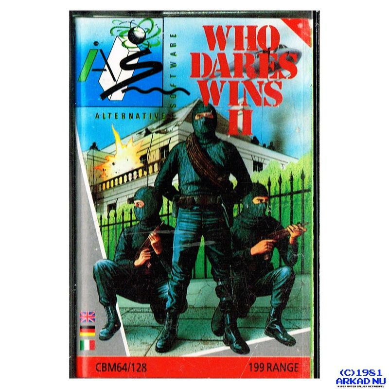 WHO DARES WINS II C64