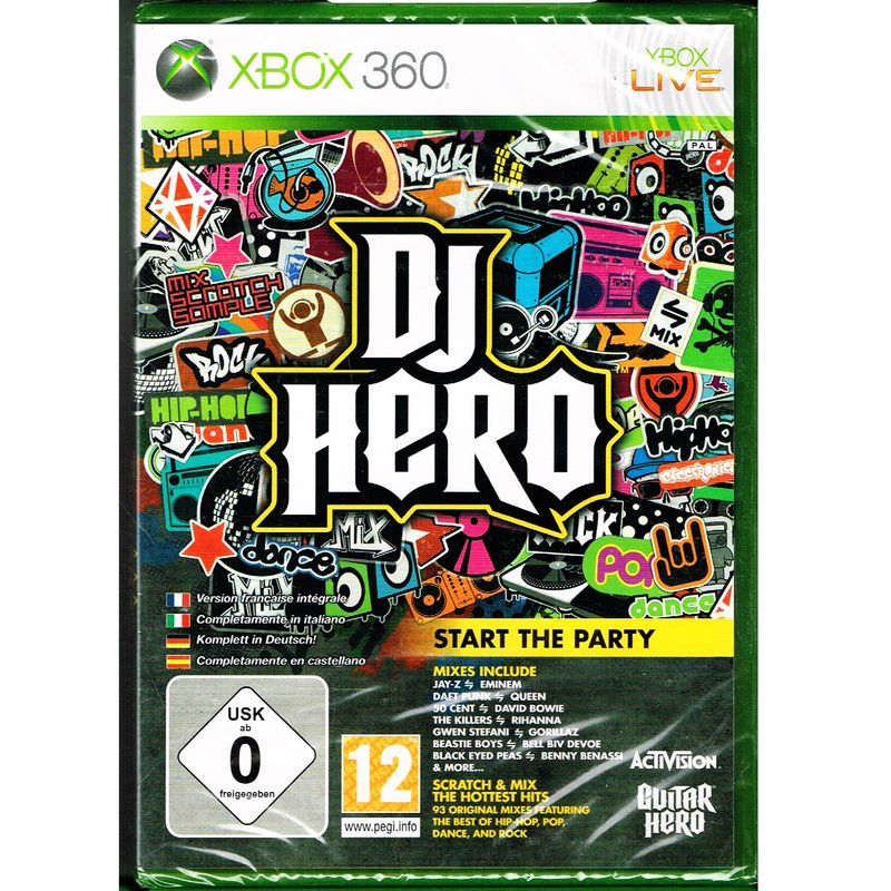 DJ HERO XBOX 360