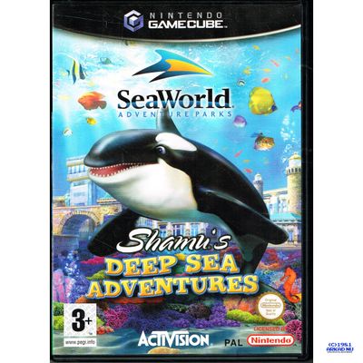 SEAWORLD ADVENTURE PARKS SHAMUS DEEP SEA ADVENTURE GAMECUBE