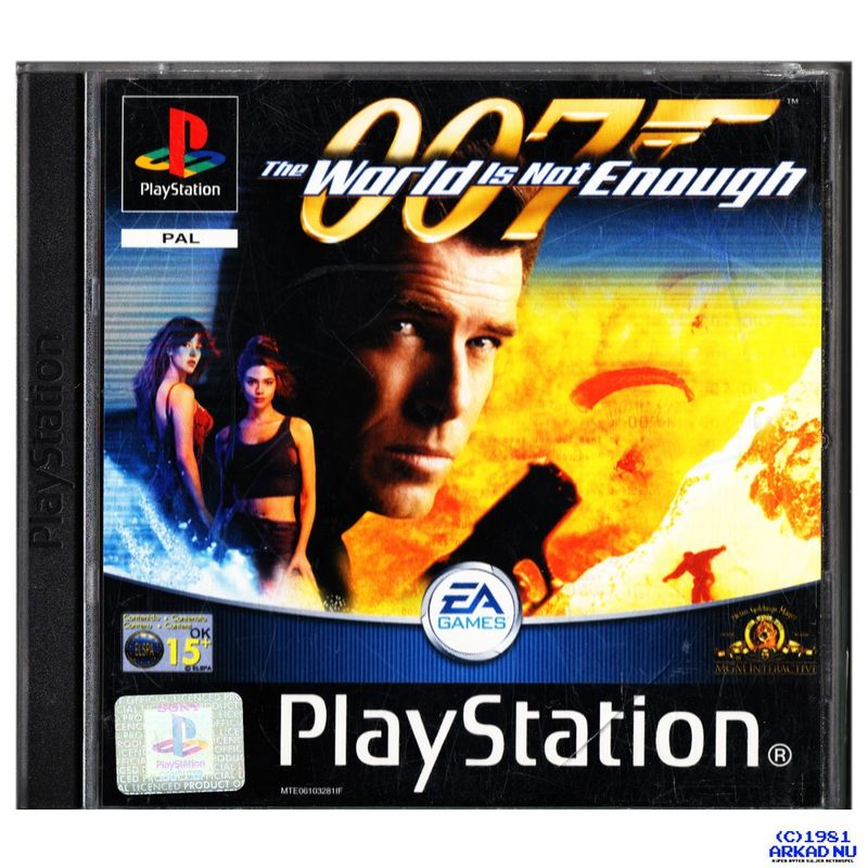 007 THE WORLD IS NOT ENOUGH PS1