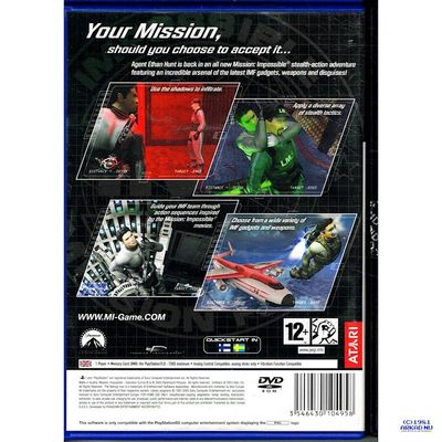 MISSION IMPOSSIBLE M:I OPERATION SURMA PS2