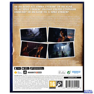 UNCHARTED LEGACY OF THIEVES COLLECTION REMASTERED PS5