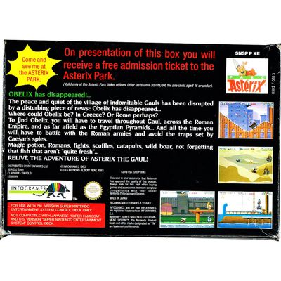ASTERIX SNES