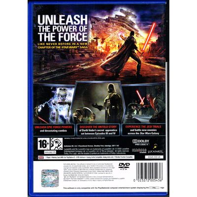 STAR WARS THE FORCE UNLEASHED PS2