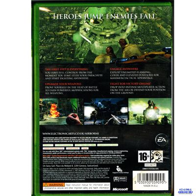 MEDAL OF HONOR AIRBORNE XBOX 360